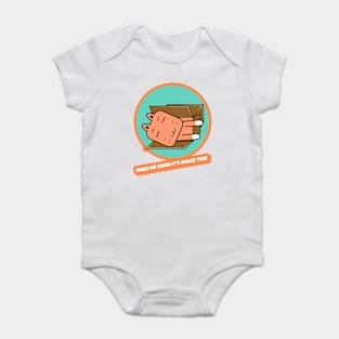 Wake me when it's snack time Baby Bodysuit